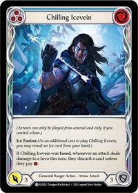Chilling Icevein (Blue) Rainbow Foil 1st Ed