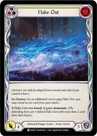 Flake Out (Yellow) Rainbow Foil 1st Ed