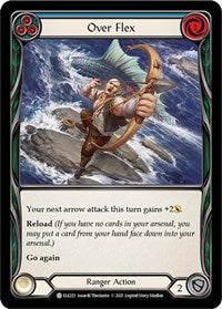 Over Flex (Blue) Rainbow Foil 1st Ed