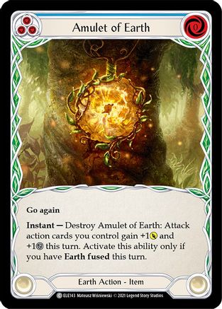 Amulet of Earth (ELE143) - Tales of Aria Unlimited Edition