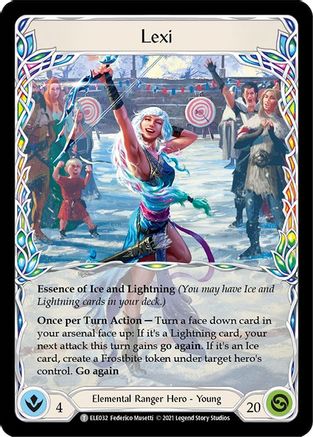 Lexi // Frostbite (ELE032) - Tales of Aria Unlimited Edition