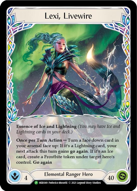 Lexi, Livewire Rainbow Foil Promo