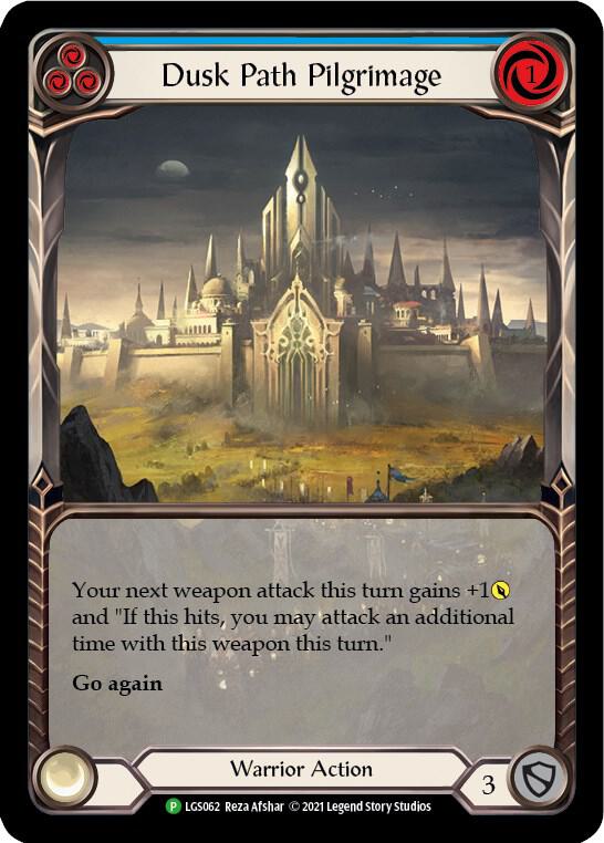 Dusk Path Pilgrimage (Blue) Rainbow Foil Promo