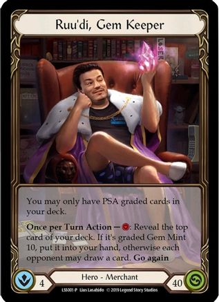 Ruu'di, Gem Keeper - LSS001 (LSS001) - Flesh and Blood: Promo Cards