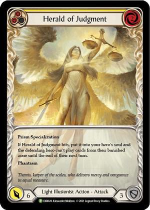 Herald of Judgment Rainbow Foil Promo