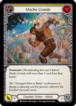 Macho Grande (Yellow) (EVR028) - Everfest 1st Edition