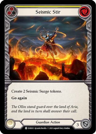 Seismic Stir (Yellow) (EVR031) - Everfest 1st Edition