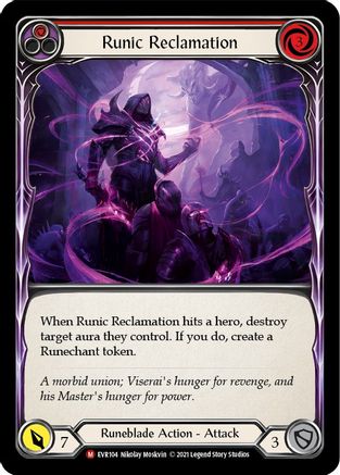 Runic Reclamation (EVR104) - Everfest 1st Edition