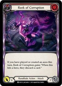 Reek of Corruption (Red) Rainbow Foil