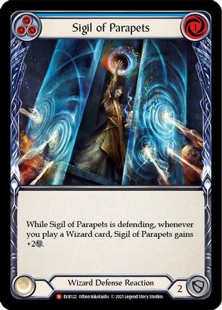 Sigil of Parapets (EVR122) - Everfest 1st Edition