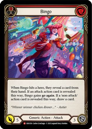 Bingo (EVR156) - Everfest 1st Edition Rainbow Foil