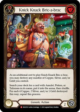 Knick Knack Bric-a-brac (EVR159) - Everfest 1st Edition