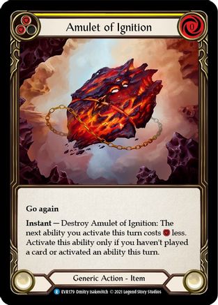 Amulet of Ignition (EVR179) - Everfest 1st Edition