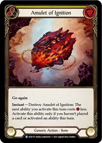 Amulet of Ignition Cold Foil