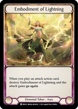 Embodiment of Lightning // Embodiment of Earth (BRI002) - Blitz Deck: Tales of Aria - Briar