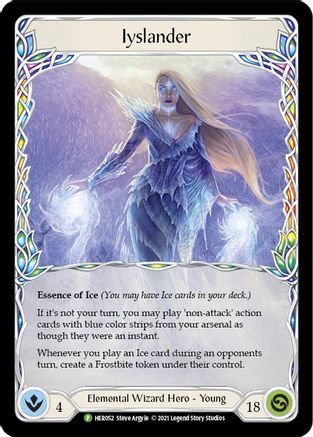 Iyslander - HER052 (HER052) - Flesh and Blood: Promo Cards Cold Foil