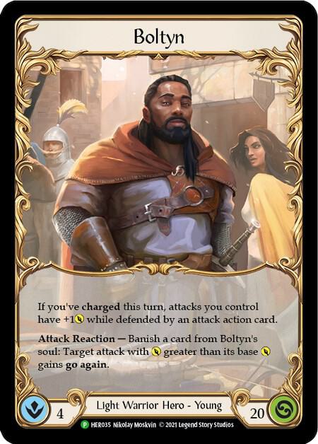 Boltyn Cold Foil Promo