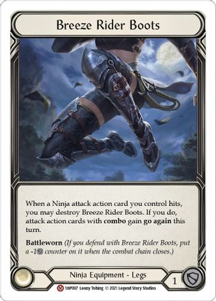Breeze Rider Boots (1HP097) - History Pack Vol.1