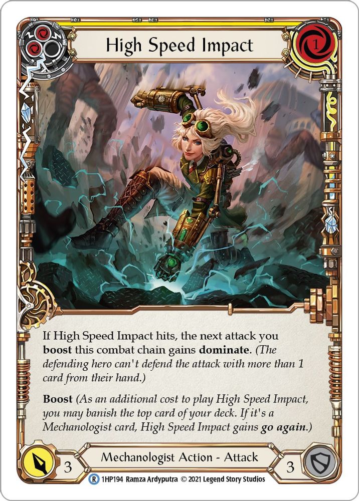 High Speed Impact (Yellow) (1HP194)