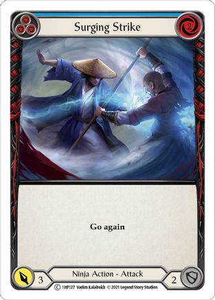 Surging Strike (Blue) (1HP127) - History Pack Vol.1