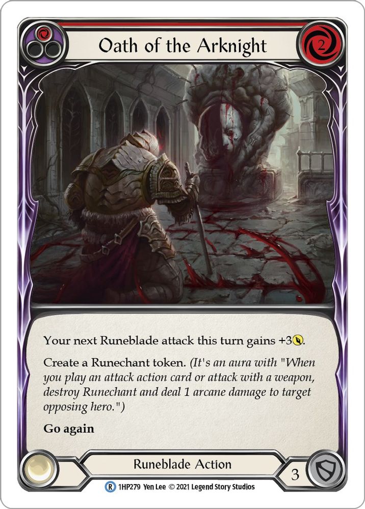 Oath of the Arknight (Red) (1HP279)