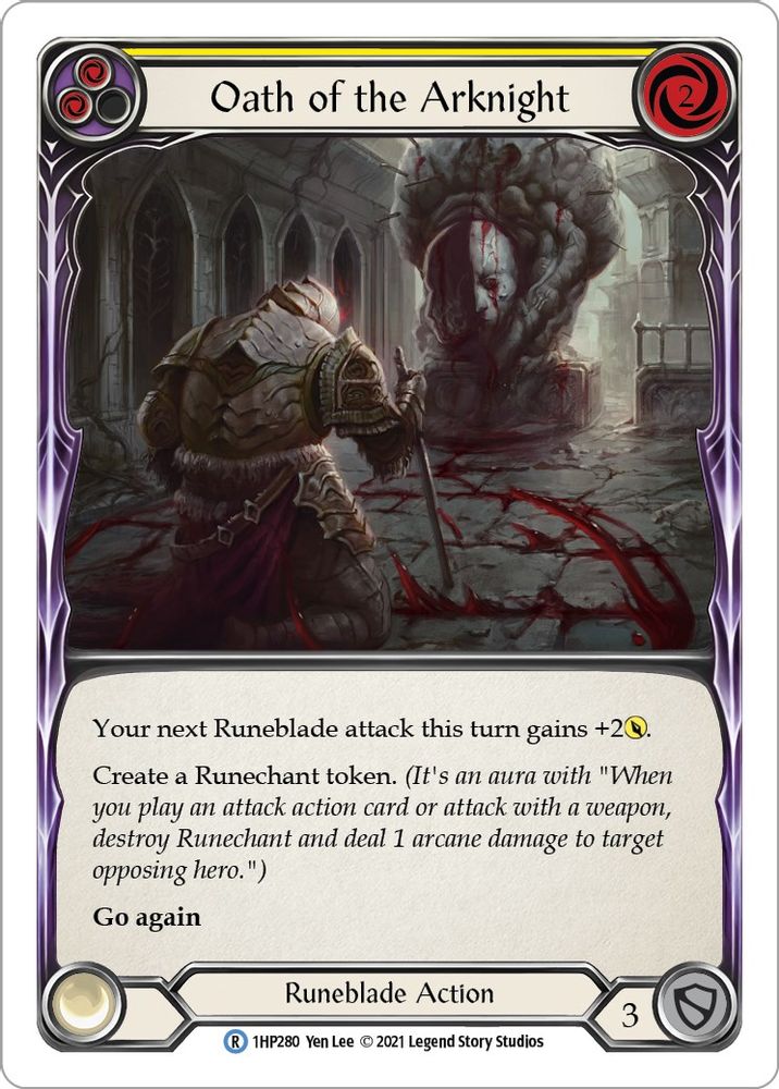 Oath of the Arknight (Yellow) (1HP280)
