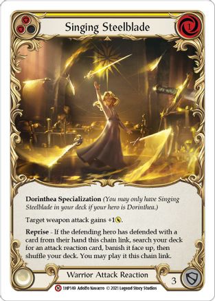 Singing Steelblade (1HP149) - History Pack Vol.1