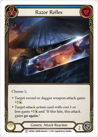 Razor Reflex (Blue) (1HP404) - History Pack Vol.1