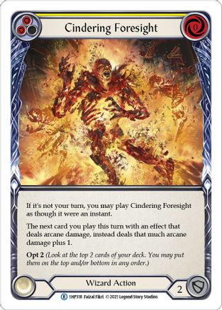Cindering Foresight (Yellow) (1HP318) - History Pack Vol.1