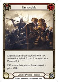 Unmovable (Red)