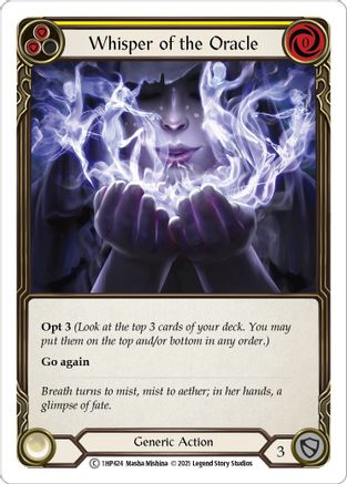Whisper of the Oracle (Yellow) (1HP424) - History Pack Vol.1