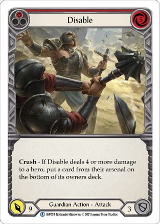 Disable (Red) (1HP055) - History Pack Vol.1