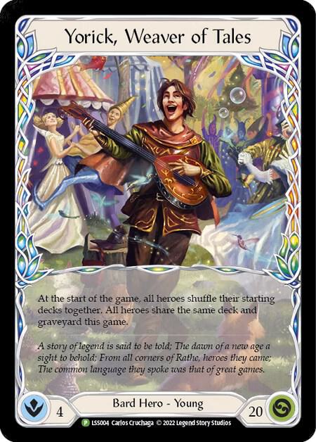 Yorick, Weaver of Tales - LSS004 Cold Foil