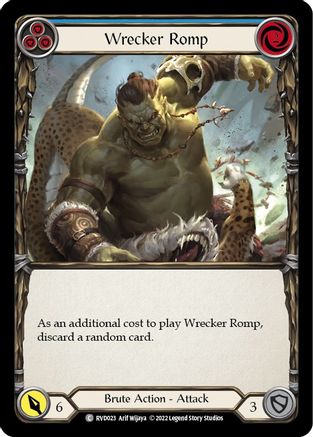 Wrecker Romp (RVD023) - Classic Battles: Rhinar vs Dorinthea