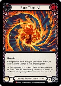 Burn Them All Rainbow Foil