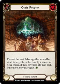 Oasis Respite (Yellow) Rainbow Foil