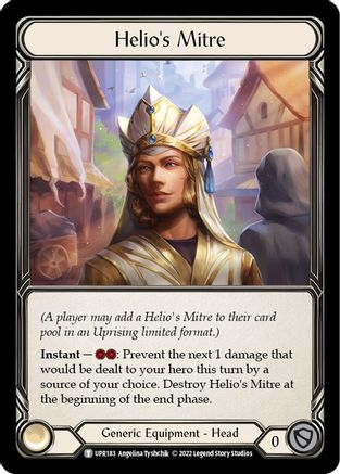 Helio's Mitre (UPR183) - Uprising Cold Foil