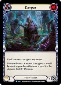 Dampen (Yellow) Rainbow Foil