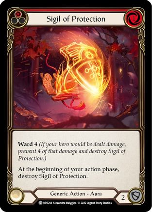 Sigil of Protection (Red) (UPR218) - Uprising