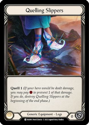 Quelling Slippers (FAI006) - Blitz Deck: Uprising - Fai
