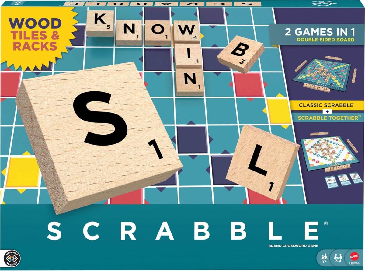 Scrabble Core Wood - ENGLISH - New Version