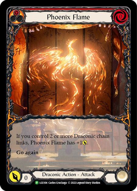 Phoenix Flame Rainbow Foil Promo