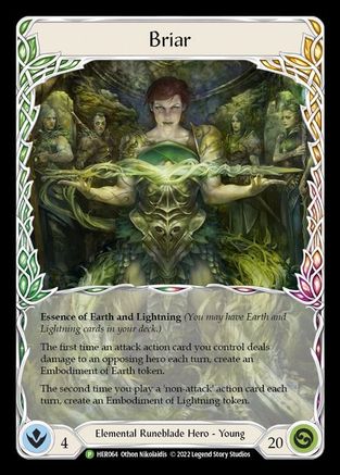 Briar - HER064 (HER064) - Flesh and Blood: Promo Cards Cold Foil