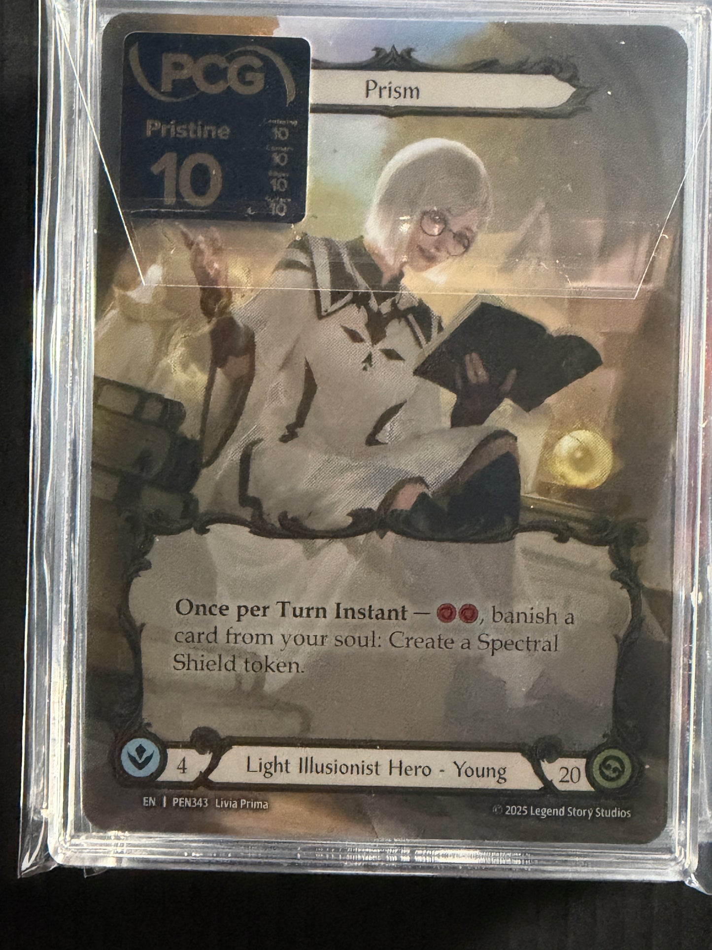 Prism Marvel Graded PCG Flawless 10