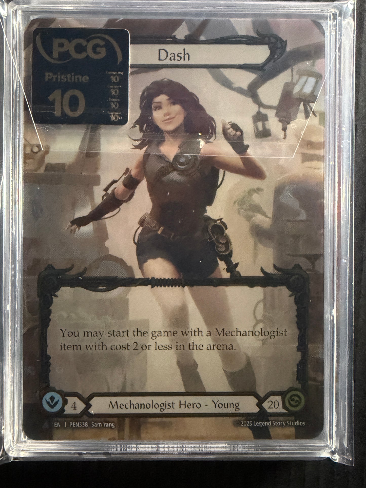 Dash Marvel Graded PCG Flawless 10