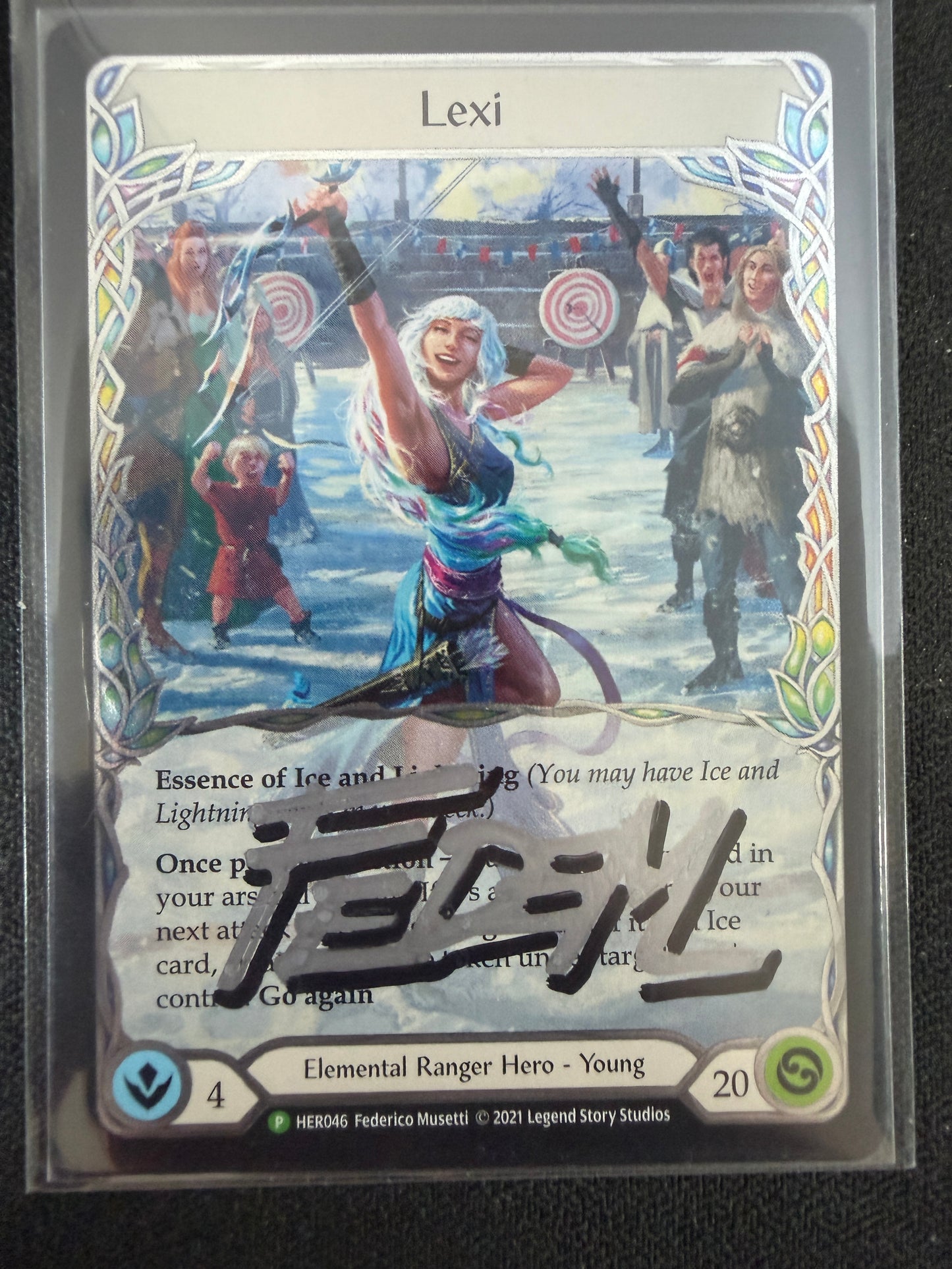 Lexi Cold Foil Promo (SIGNED BY ARTIST)