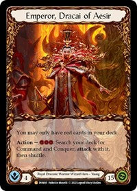 Emperor, Dracai of Aesir Rainbow Foil