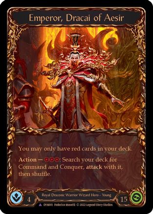 Emperor, Dracai of Aesir (Marvel) (DYN001) - Dynasty Cold Foil