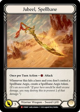 Jubeel, Spellbane (DYN067) - Dynasty Rainbow Foil