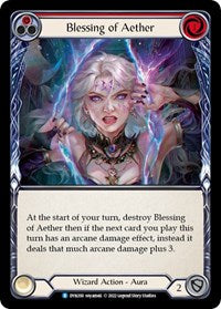 Blessing of Aether (Red) Rainbow Foil